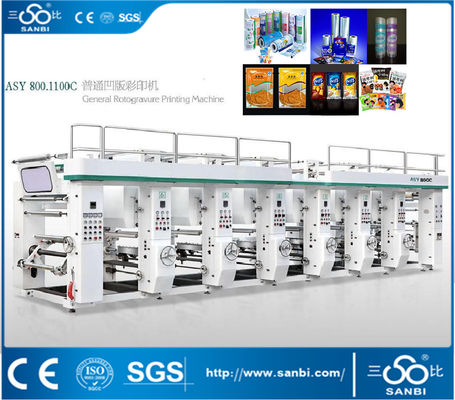 Chine ASY - registre manuel de machines d'impression de rotogravure de feuille de plastique C800-1000 fournisseur