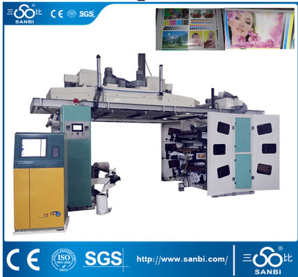 Chine Machine d'impression de Flexo de papier de Cpp d'animal familier de pe de PVC de Bopp 120-150M/MIN fournisseur