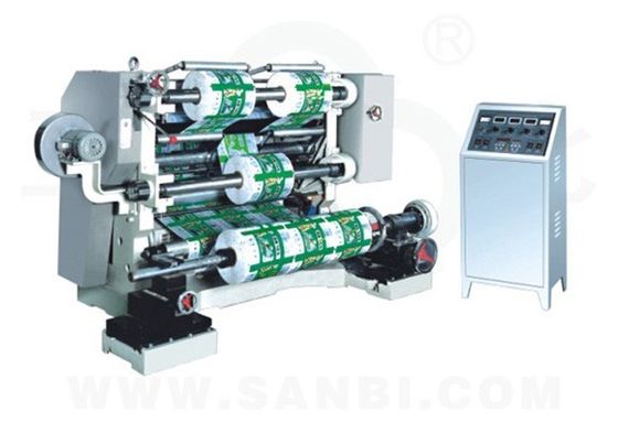 Chine Machine de rewinder de découpeuse de petit pain de feuille de plastique, machine de papier de coupeur de label fournisseur